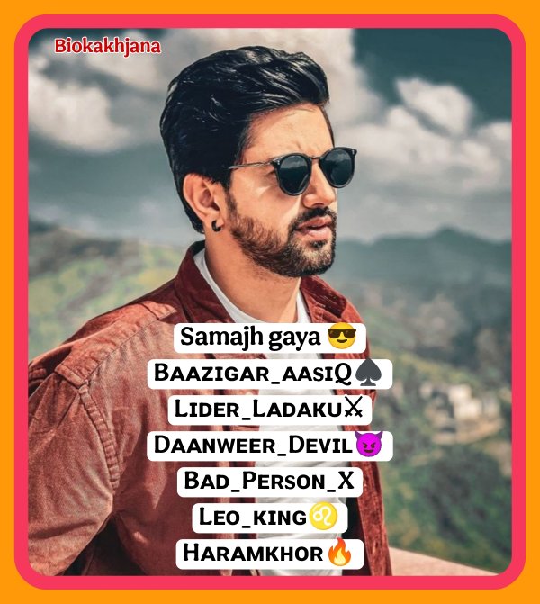 Bad Boy Name For Instagram