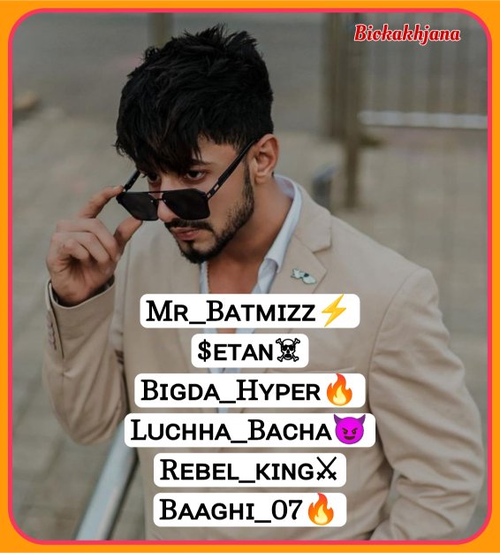 Bad Boy Name For Instagram