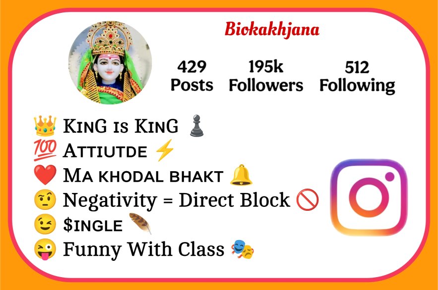 Maa Khodal Bio For Instagram