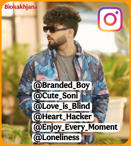 Instagram Username For Boys