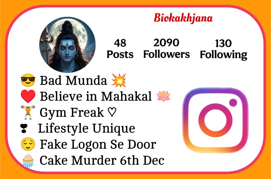Mahakal Bio For Instagram
