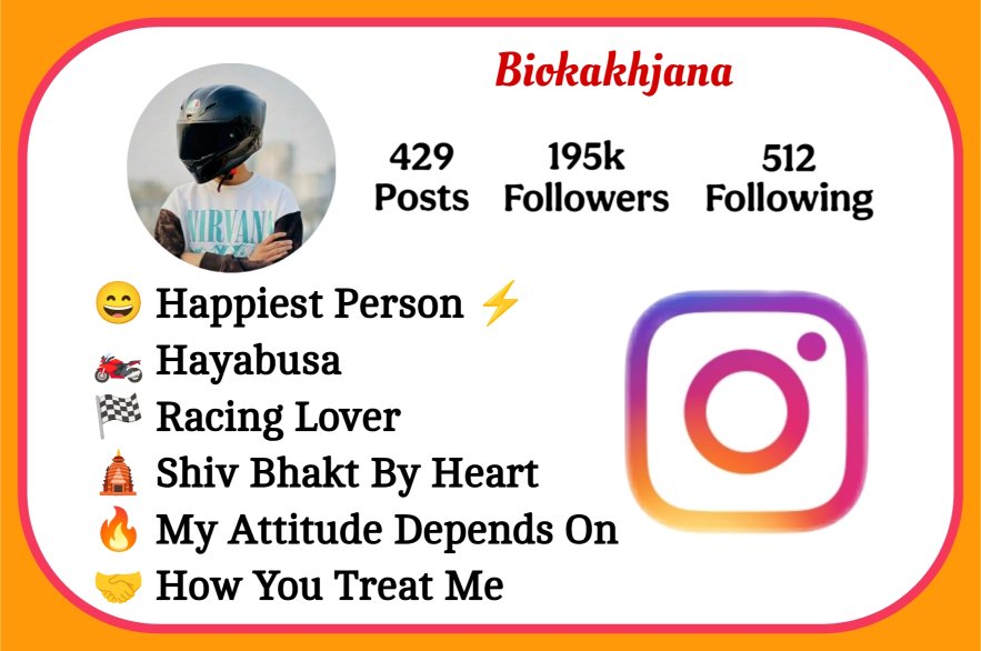 Rider Bio For Instagram