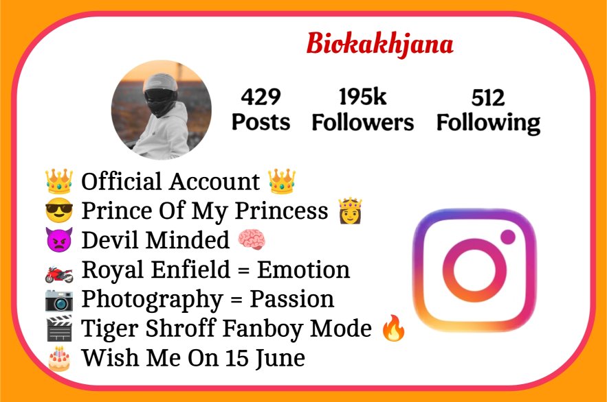 Rider Bio For Instagram